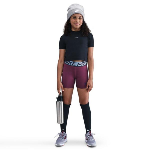 Girls' Nike Pro Shorts Large Bordeaux