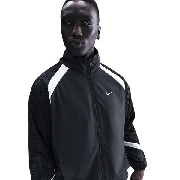 Men's Nike Icon Woven Jacket XLarge Black/Black/White/White