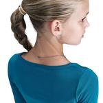 Girls' Nike Sportswear Long Sleeve Square Neck T-Shirt - Thumbnail 3 of 3