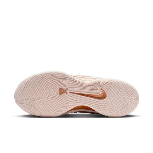 Nike A'One "Pink Gold" Basketball Shoes - Primary Image