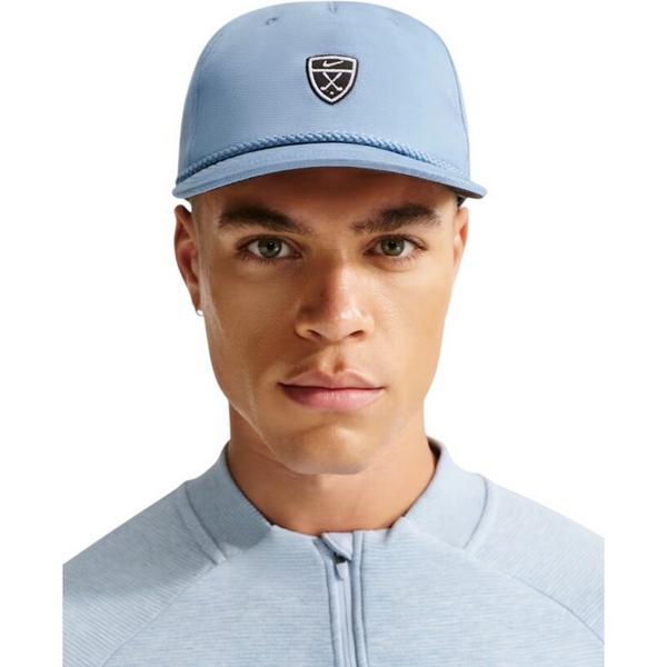 Men's Nike Par5 Shield Golf Snapback Hat M/L Work Blue/Anthracite