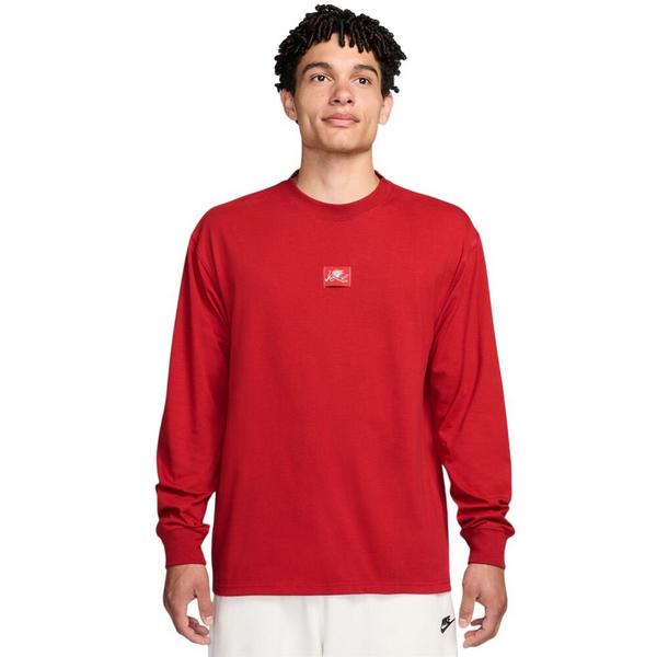 Men's Nike Sportswear Valentines Day Long Sleeve T-Shirt Medium University Red