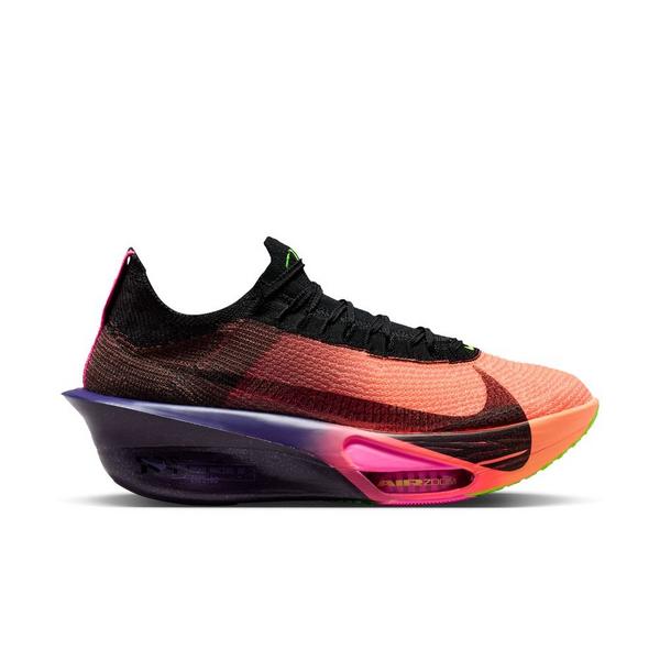 Men's Nike Alphafly 3 Running Shoes 9 Regular Orange Pulse/Black/Purple Dynasty
