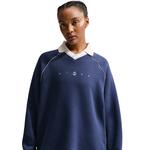 Women's Nike Sportswear Phoenix Oversized Graphic Polo Crewneck Sweatshirt - Thumbnail 3 of 4