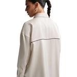 Women's Nike Sportswear Oversized Satin Long Sleeve Button Up Shirt - Thumbnail 4 of 4