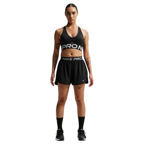 Women's Nike Mid-Rise Brief-Lined Pro Woven Shorts - Primary Image