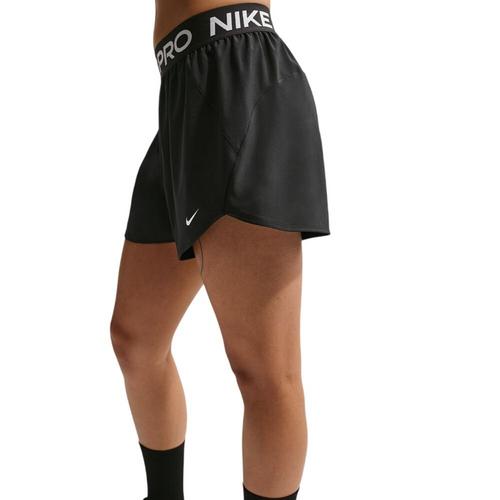 Women's Nike Mid-Rise Brief-Lined Pro Woven Shorts - Primary Image
