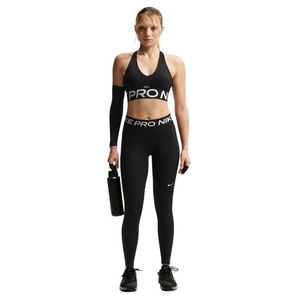 Women's Nike Pro Mid-Rise Leggings Medium Black/White