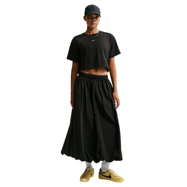 Women's Nike Sportswear Loose Cropped T-Shirt Small Black/White