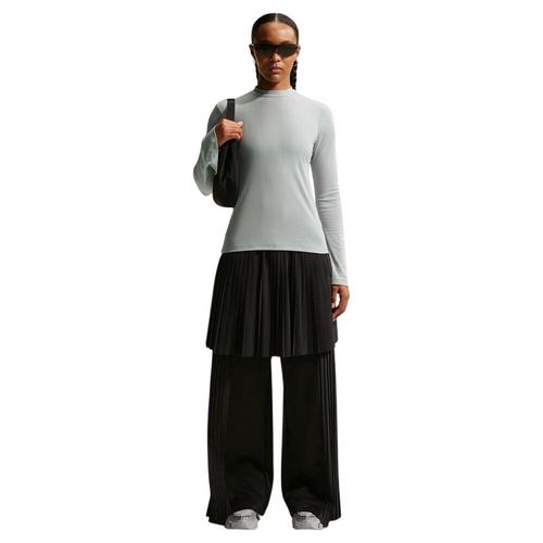 Women's Nike Sportswear Ribbed Flare Long Sleeve Shirt - Primary Image