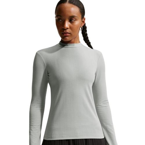 Women's Nike Sportswear Ribbed Flare Long Sleeve Shirt - Primary Image