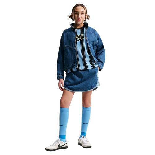 Girls' Nike Sportswear Denim Collection Skirt - Primary Image