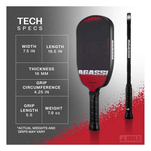 JOOLA Agassi Edge Pickleball Paddle - Primary Image