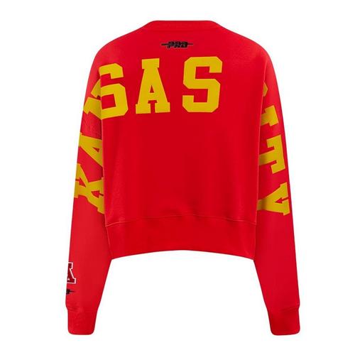 Pro Standard Women's Kansas City Chiefs Wingspan Crewneck - Primary Image