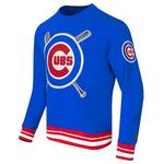Pro Standard Chicago Cubs Mash Up Rib Fleece Crew - Thumbnail 1 of 2