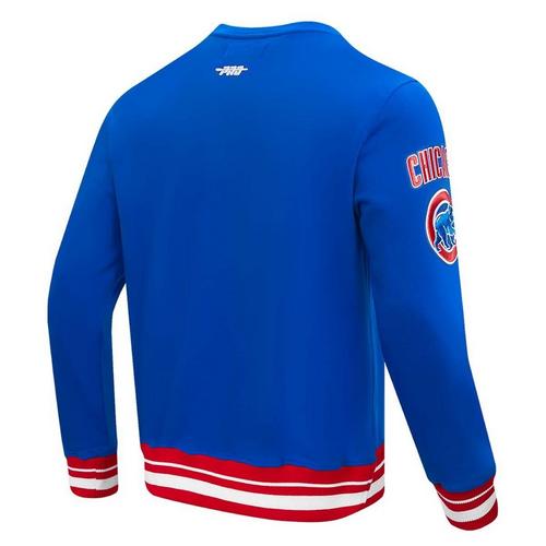 Pro Standard Chicago Cubs Mash Up Rib Fleece Crew - Primary Image