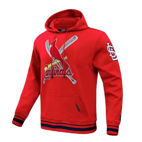 Pro Standard St. Louis Cardinals Mash Up Rib Fleece Hoodie - Primary Image