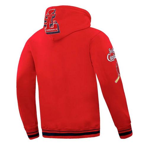 Pro Standard St. Louis Cardinals Mash Up Rib Fleece Hoodie - Primary Image