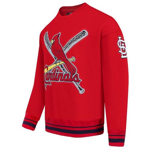 Pro Standard St. Louis Cardinals Mash Up Rib Fleece Crew - Primary Image