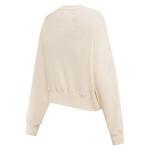 Pro Standard Women's Atlanta Braves Neutral Fleece Crew - Thumbnail 2 of 2