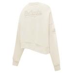 Pro Standard Women's Los Angeles Dodgers Neutral Fleece Crew - Thumbnail 2 of 2