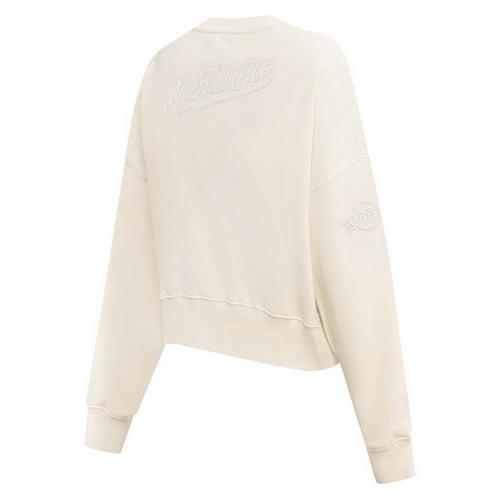 Pro Standard Women's San Francisco Giants Neutral Fleece Crew - Primary Image