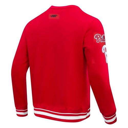Pro Standard Philadelphia Phillies Mash Up Rib Fleece Crew - Primary Image