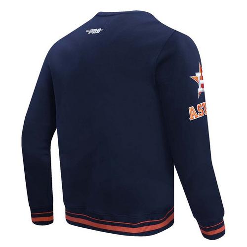 Pro Standard Houston Astros Mash Up Rib Fleece Crew - Primary Image