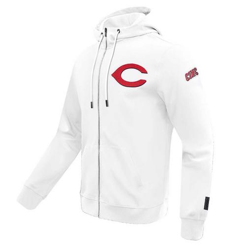 Pro Standard Cincinnati Reds Classic Chenille Full Zip - Primary Image