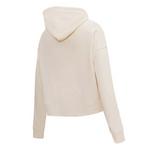 Pro Standard Women's Tampa Bay Rays Neutral Cropped Fleece Hoodie - Thumbnail 2 of 2