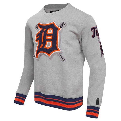 Pro Standard Detroit Tigers Mash Up Rib Fleece Crew - Primary Image