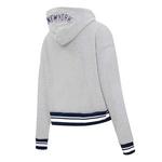 Pro Standard New York Yankees Mash Up Rib Fleece Cropped Hoodie - Thumbnail 2 of 2