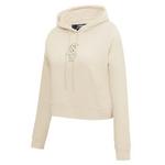 Pro Standard Chicago White Sox Neutral Cropped Fleece Hoodie - Thumbnail 1 of 2