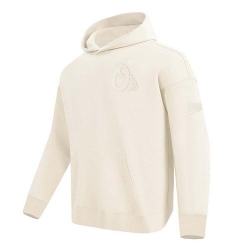 Pro Standard Baltimore Orioles Neutral Drop Shoulder Fleece Hoodie - Primary Image