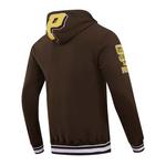 Pro Standard San Diego Padres Mash Up Rib Fleece Hoodie - Thumbnail 2 of 2