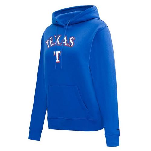 Pro Standard Women's Texas Rangers Classic Fleece Hoodie - Primary Image