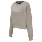 Pro Standard Women's Miami Marlins Neutral Fleece Crew - Thumbnail 1 of 2