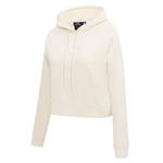 Pro Standard Baltimore Orioles Neutral Cropped Fleece Hoodie - Thumbnail 1 of 2