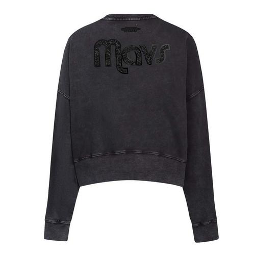 Pro Standard Women's Dallas Mavericks Crystal Crewneck - Primary Image