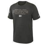 Nike Kansas City Chiefs 2025 Salute To Service Team T-Shirt - Thumbnail 1 of 2