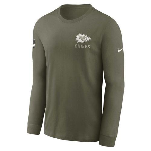 Nike Kansas City Chiefs 2025 Salute To Service Long Sleeve T-Shirt - Primary Image