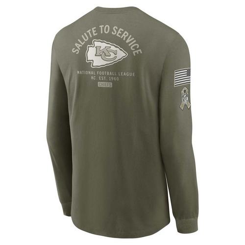 Nike Kansas City Chiefs 2025 Salute To Service Long Sleeve T-Shirt - Primary Image