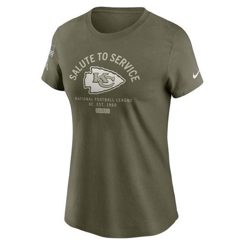 Nike Women's Kansas City Chiefs 2025 Salute To Service T-Shirt - Primary Image