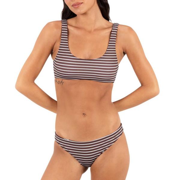 Women's Hurley Reversible Katazome Pull On Swim Bikini Top