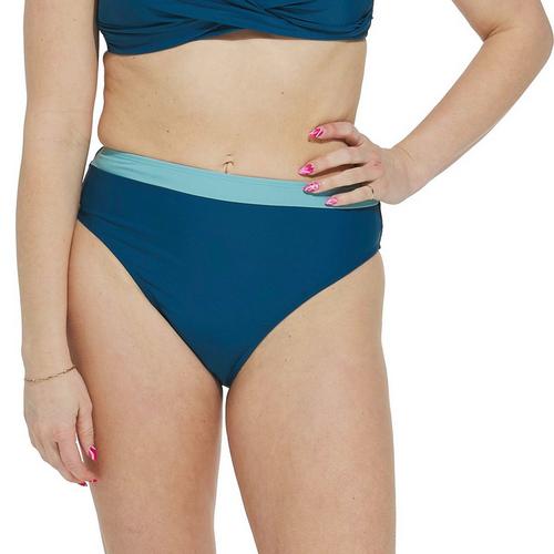 Women's Cupshe Banded Moderate High Waist Swim Bottoms - Primary Image