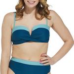 Women's Cupshe Wrap Front Bandeau Swim Bikini Top - Thumbnail 1 of 3