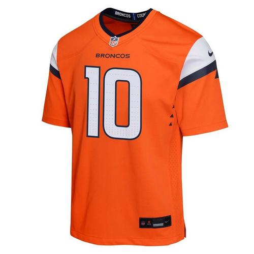 Nike Kids' Denver Broncos Bo Nix #10 2024 Draft Pick Jersey - Primary Image
