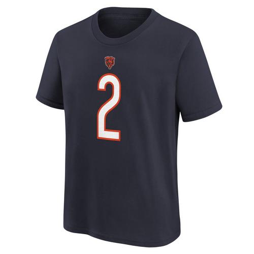 Nike Kids' Chicago Bears DJ Moore #2 Name & Number T-Shirt - Primary Image