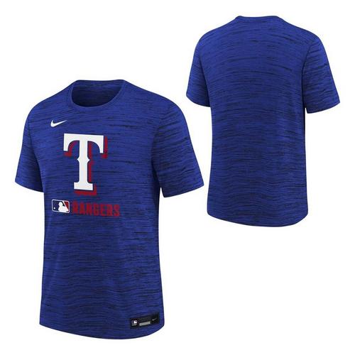 Nike Kids' Texas Rangers Authentic Collection Velocity T-Shirt - Primary Image