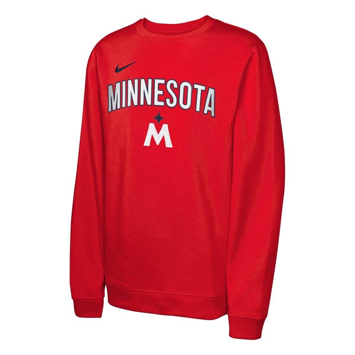 Nike Kids' Minnesota Twins Arch Crew
